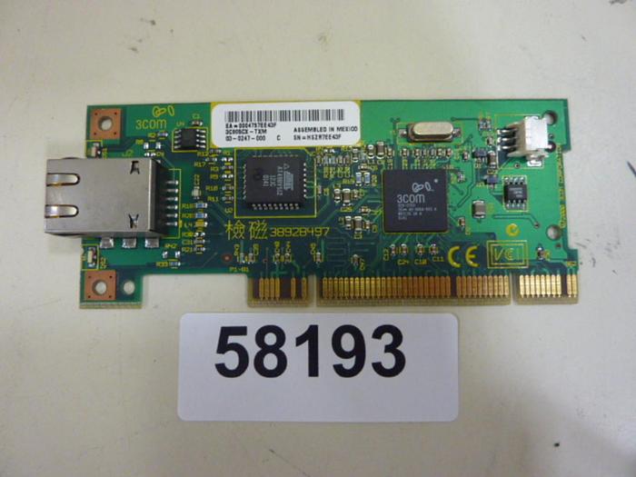 Used 3COM Circuit Board 3892B497 USED