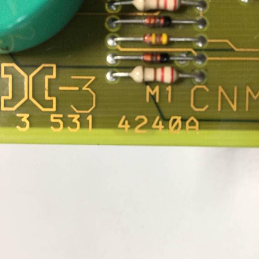 Used CINCINNATI MILACRON Circuit Board 3-531-4240A #93809