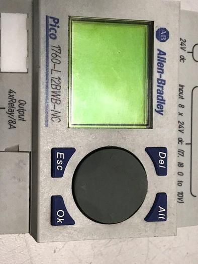 Used ALLEN BRADLEY Programming Control 1760-L12BWB-NC #118754