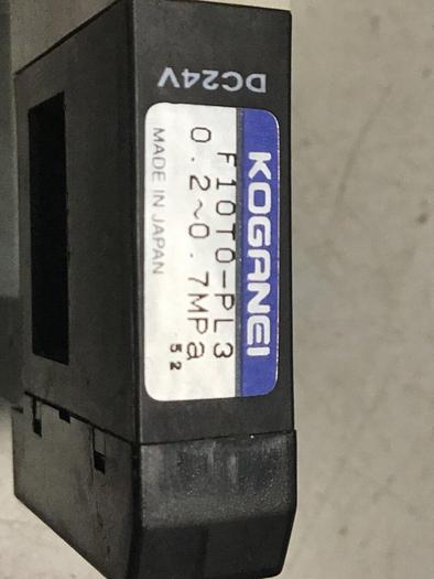 Used KOGANEI Valve & Manifold F10T0-PL3 #120886
