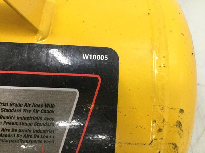 Used PERFORMANCE TOOL Portable Air Tank 5 Gallon W10005 #109605