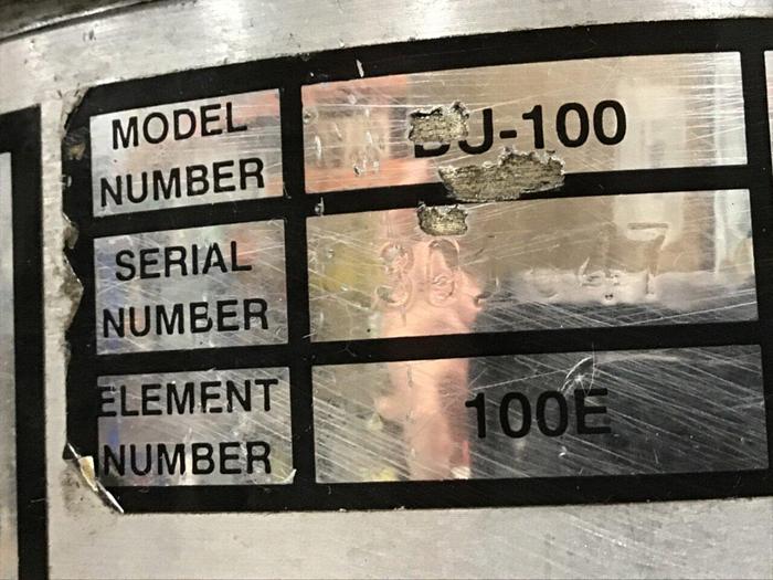 Used FILTROIL Van Dorn Filter BU-100 #111795