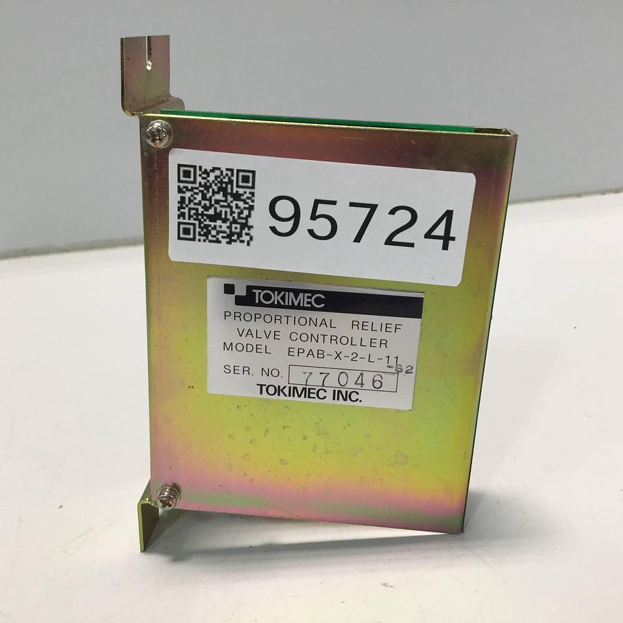Used TOKIMEC Proportional Relief Valve Controller EPAB-X-2-L-11 Used