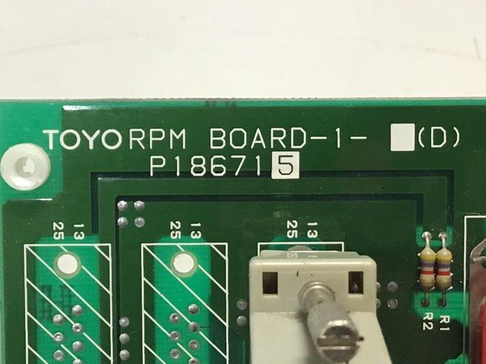 Used TOYO Circuit Board P186715 #117814