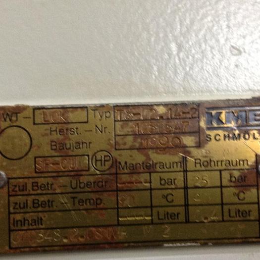 Used KME SCHMOLE Oil Cooler T8-02.14-2 #85178