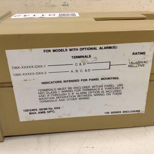 Used BARBER COLMAN Temperature Controller 106A-00815-002-0 #81142