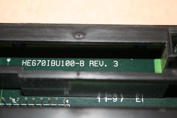 Used HORNER ELECTRIC Bus Interface Base HE670IBU100N Used