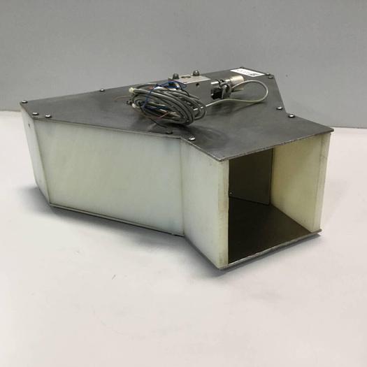 Used METAL FABRICATOR Part Diverter DIVERTER704 #93704