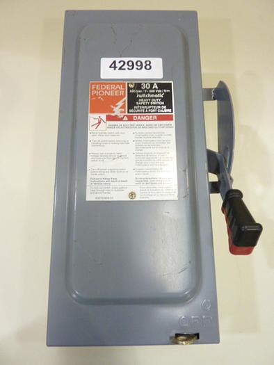 Used FEDERAL PIONEER Safety Switch C1336 #42998