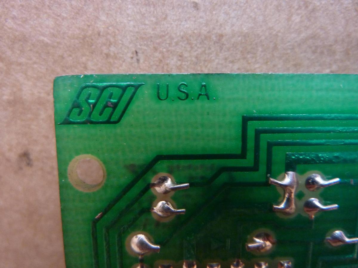 Used SCI Circuit Board 080-2370 REV E Used