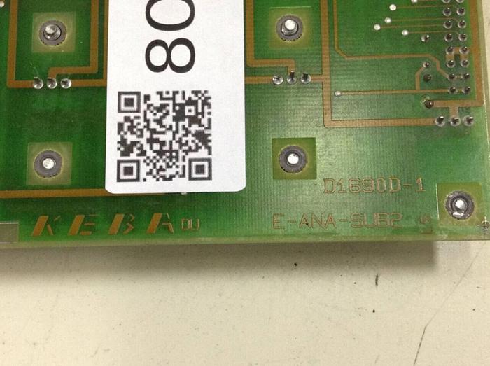 Used KEBA Circuit Board E-ANA-SUB2 D1690D-1 USED