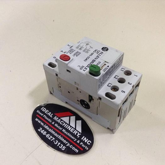 Used ALLEN BRADLEY Manual Motor Starter 140-MN-0040 SER C #75156