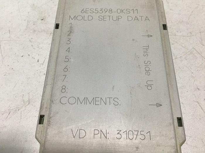 Used SIEMENS Memory Cartridge 6ES5 398-0KS11 #114100