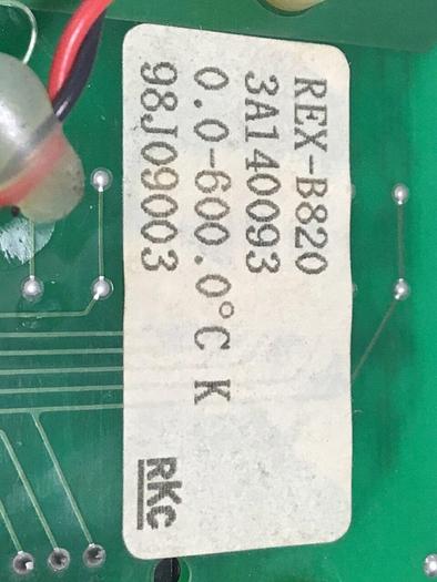 Used RKC Circuit Board REX-B820 #132689