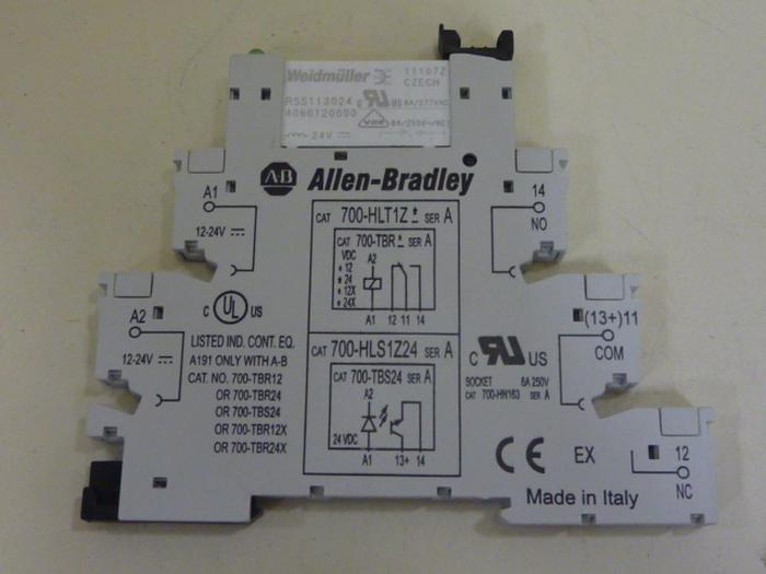 Used ALLEN BRADLEY Terminal Block 700-HLT1Z SER A #85588