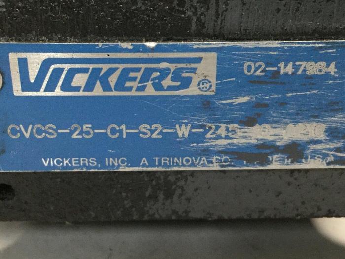 Used VICKERS Valve CVCS25C1S2W245 #110437