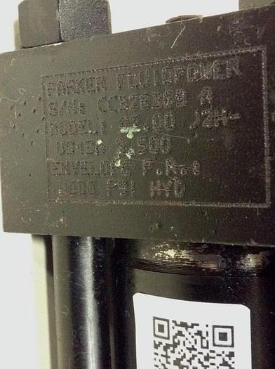 Used PARKER Cylinder 0.200 J2HUS13A 2.500 Used