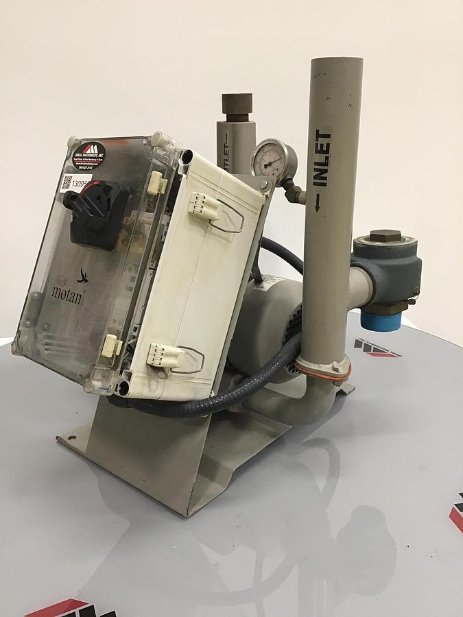 Used MOTAN Vacuum Pump B35C4AE Used #130951