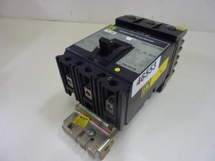 Used SQUARE D 70 Amp Circuit Breaker FCB34070 #46553