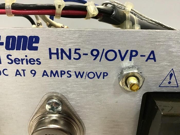 Used POWER ONE Power Supply HN5-9/OVP-A #126253
