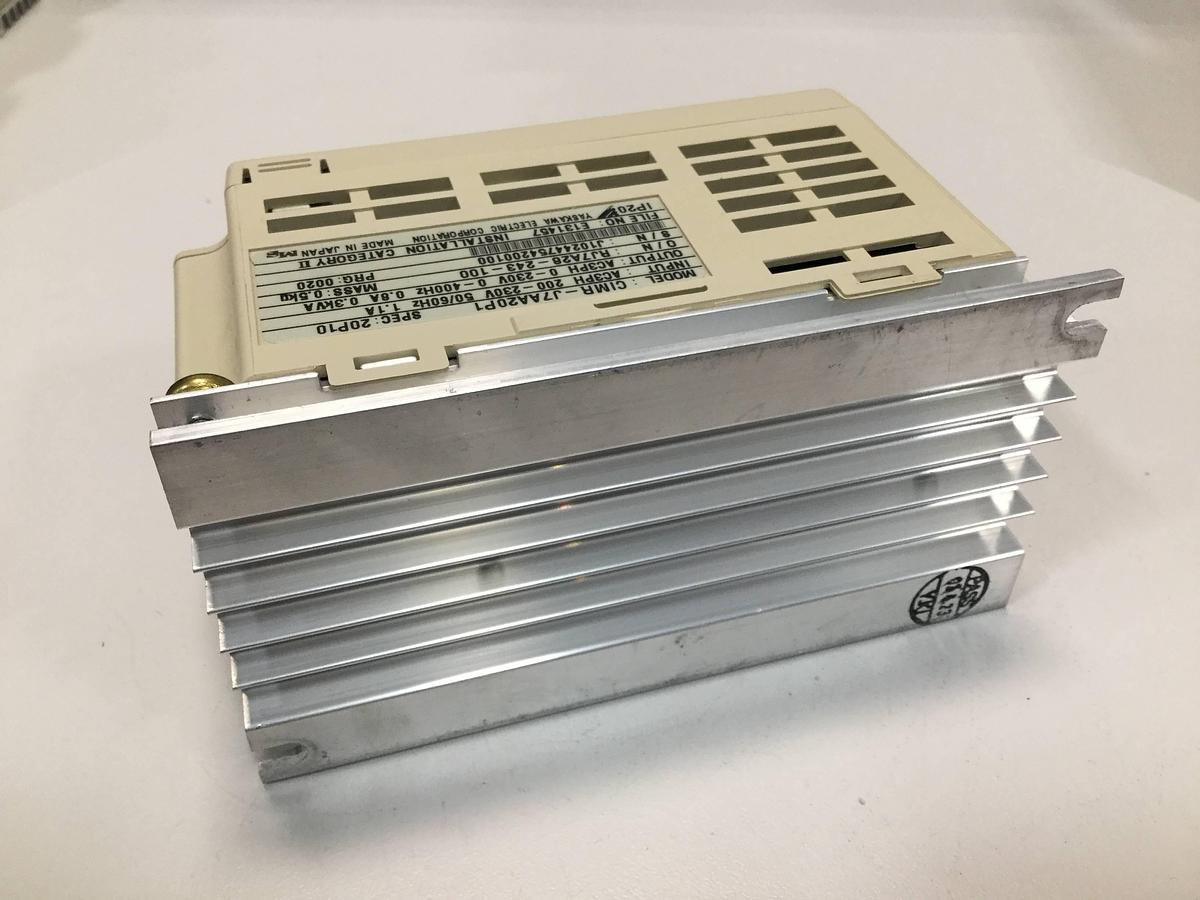 Used YASKAWA VS Mini J7 Inverter CIMR-J7AA20P1 USED