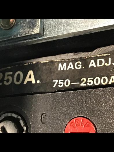 Used GENERAL ELECTRIC / GE 250 Amp Circuit Breaker TJJ436250WL #140571