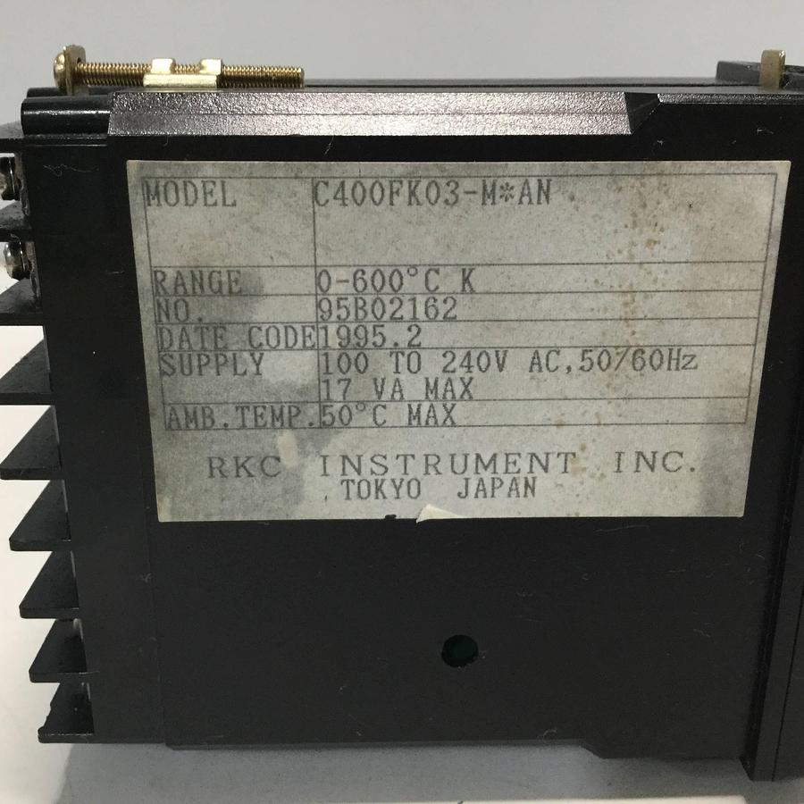 Used RKC Temperature Control REX-C400FK03MAN USED