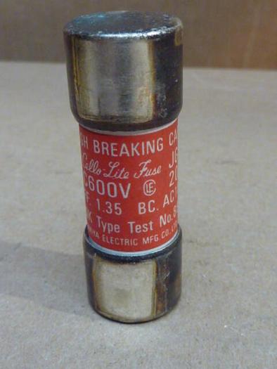 Used CELLO LITE 20 Amp Fuse JG1-20A #33636