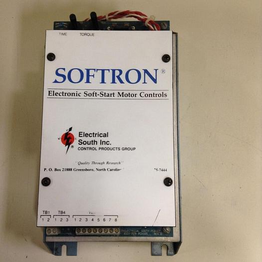 Used ELECTRICAL SOUTH Motor Control 75-7444 #13317