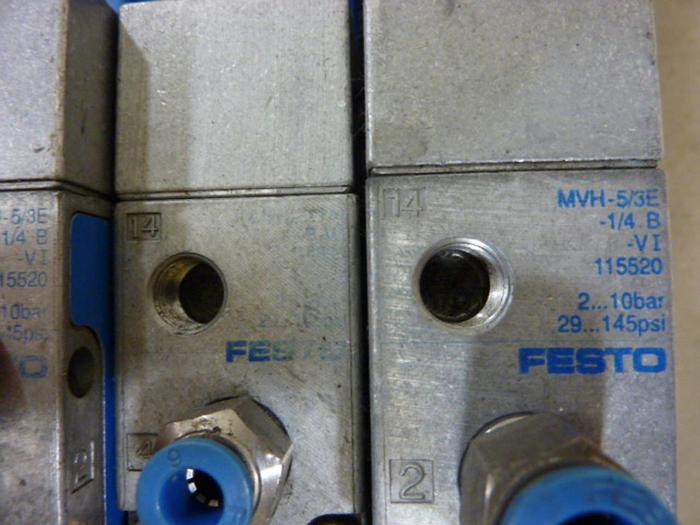 Used FESTO Control Block / Valve Terminal TN 18 859 #52769