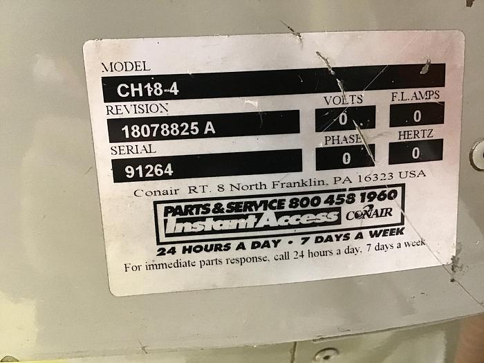 Used Conair Dryer & Hopper SC30 Used SC30 USED