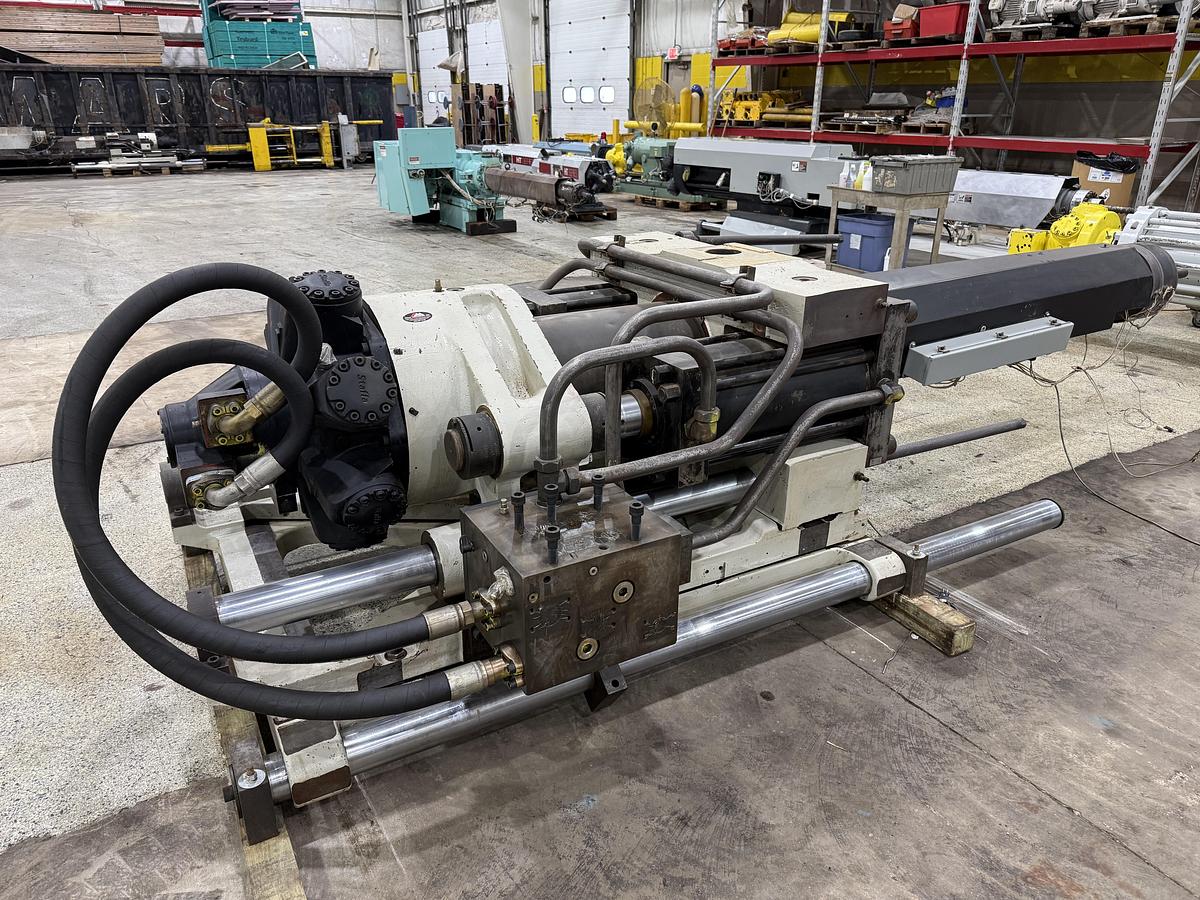 Used CINCINNATI MILACRON VH850-140, 140 Oz Injection Unit USED