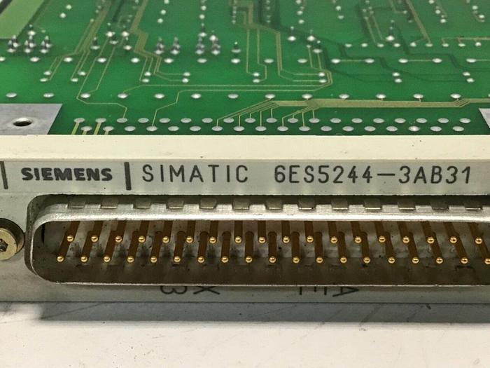 Used SIEMENS Temperature Control Board 6ES5 244-3AB31 Used