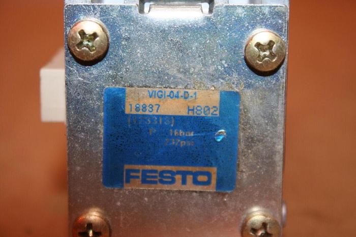 Used FESTO Block Valve Manifold 18837 V1G1-04-D-1 Used