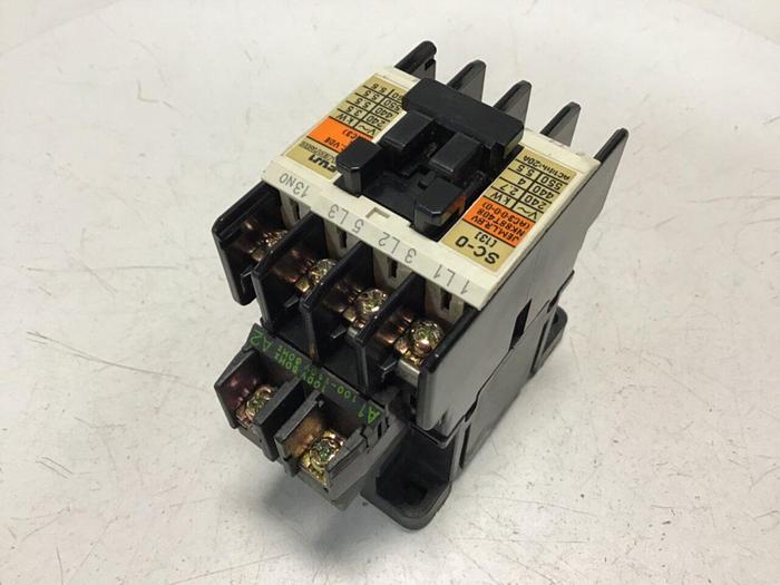 Used FUJI ELECTRIC Contactor SC-0 4NC0F0 #125455
