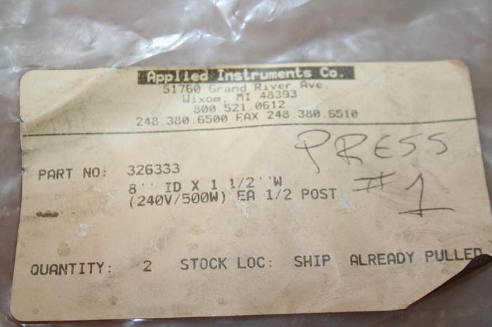 APPLIED INSTRUMENTS 500 Watt Heater Band 32633 New