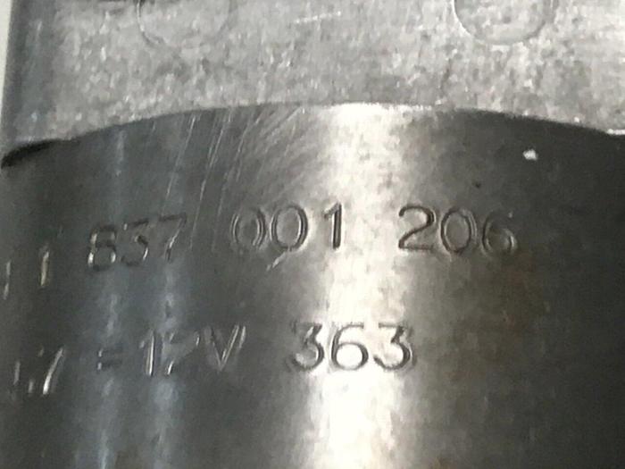 Used BOSCH Proportional Valve 1 837 001 206 Used