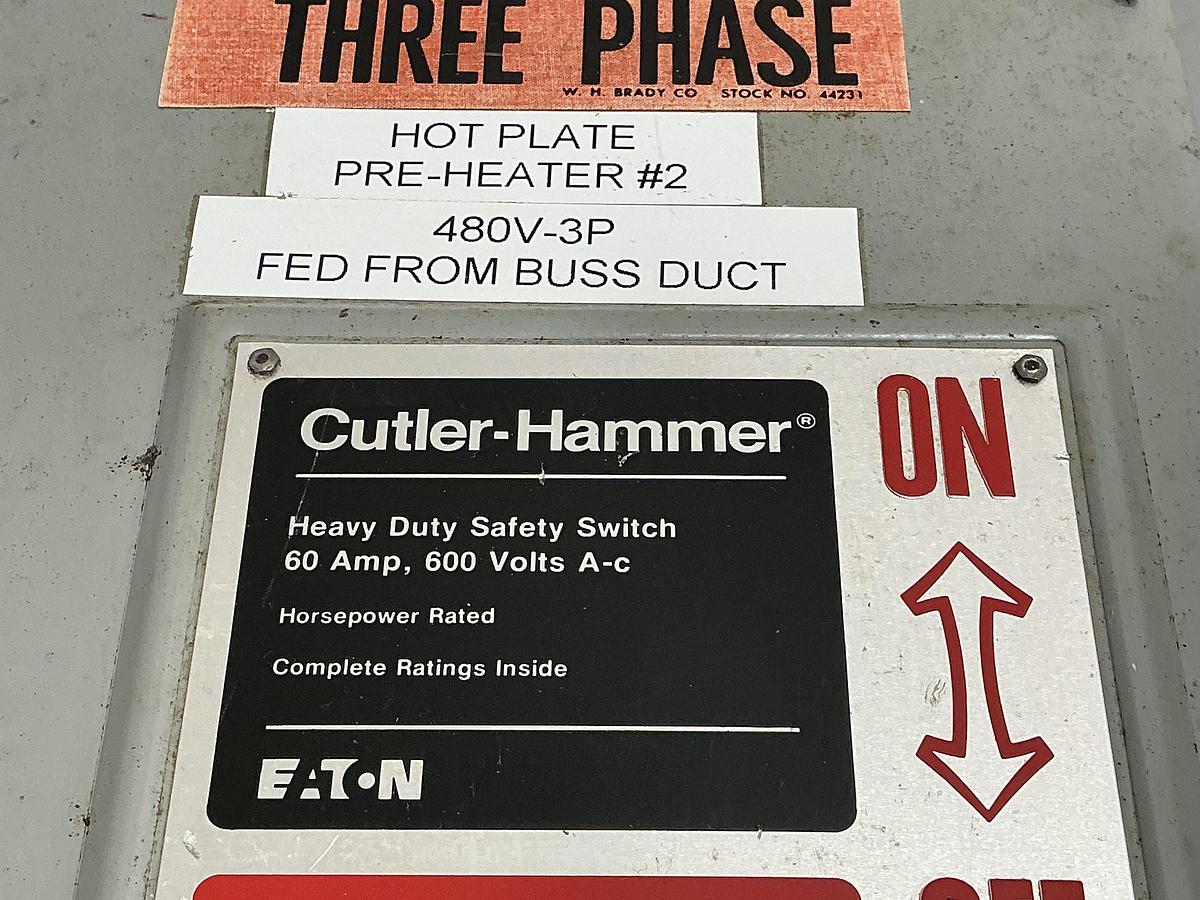 Used CUTLER HAMMER DH362FGK
