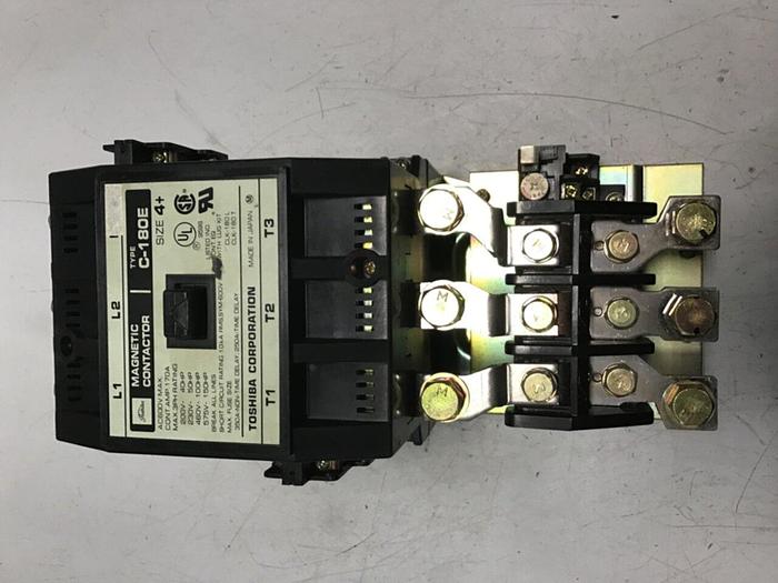 Used TOSHIBA Magnetic Contactor C-180E #140842