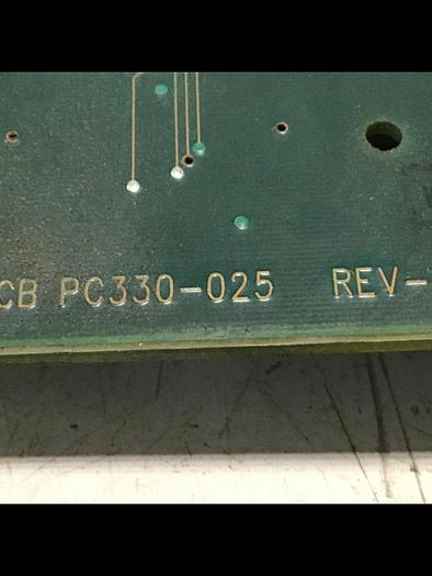 Used VAN DORN Analog Circuit Board 330025 PC330-025 Used