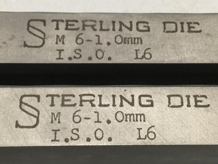 STERLING DIE Boltmaker Die 2 Piece Set IS-M060-000XB3104 #110167