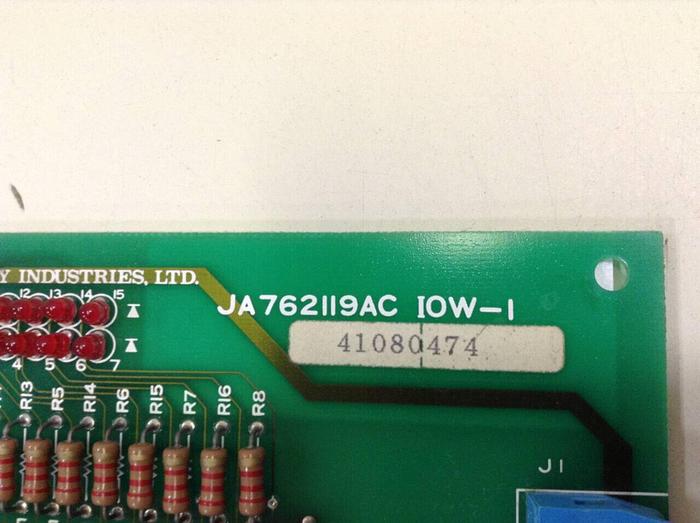Used SUMITOMO Circuit Board JA762119AC IOW-1 #84799