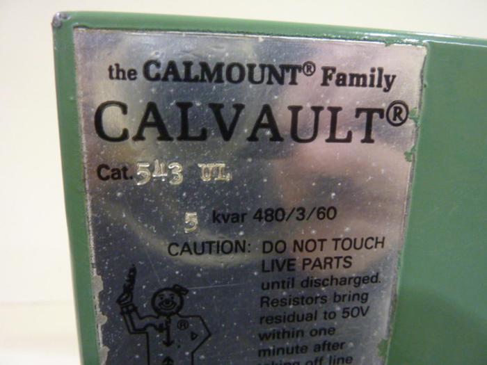 Used CALMOUNT Capacitor 543 UL #41732