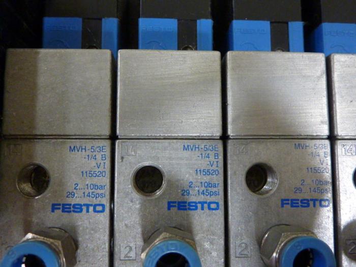 Used FESTO Control Block / Valve Terminal IFB8-02 #52750