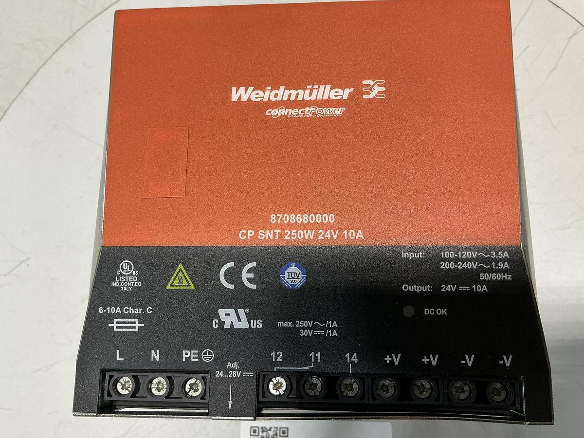 Used WEIDMÜLLER 8708680000