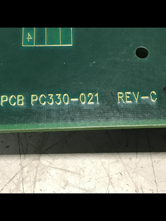 Used VAN DORN Temperature Circuit Board PC330-021 330-021 #143070