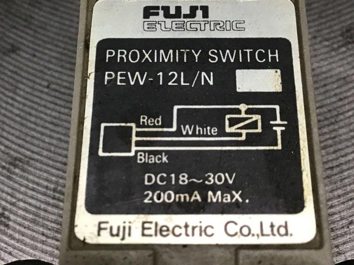 Used FUJI ELECTRIC Proximity Switch PEW-12L/N #113035