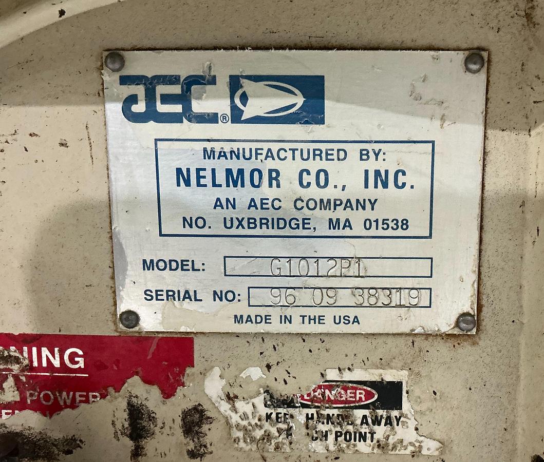 Used NELMOR G1012P1 GRINDER
