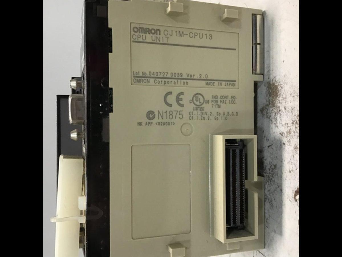 Used OMRON PLC CPU CJ1M-CPU13 USED