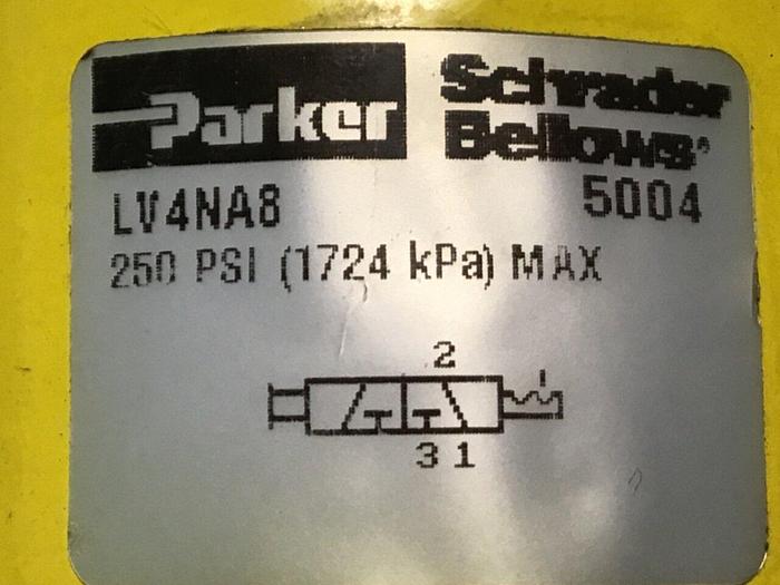 Used PARKER Control Valve LV4NA8 #123263